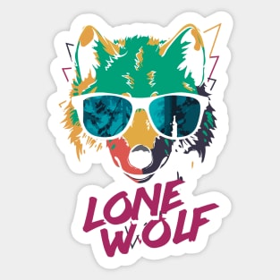 Lone Wolf Sticker